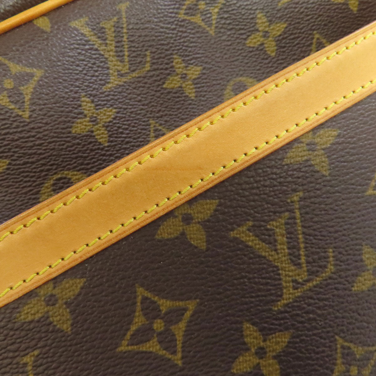 LOUIS VUITTON Shoulder Bag M45254 Monogram canvas Brown Reporter 28 Women Used Authentic