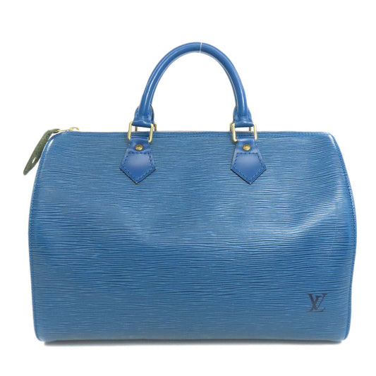 LOUIS VUITTON Boston Duffel bag M43005 Epi blue Speedy 30
