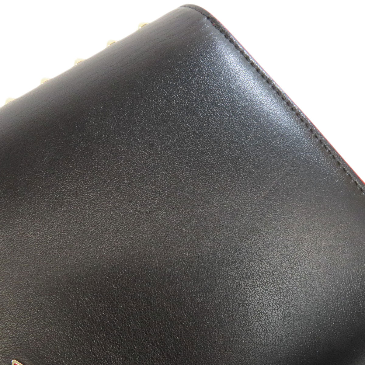 Christian Louboutin Shoulder Bag leather black Studs