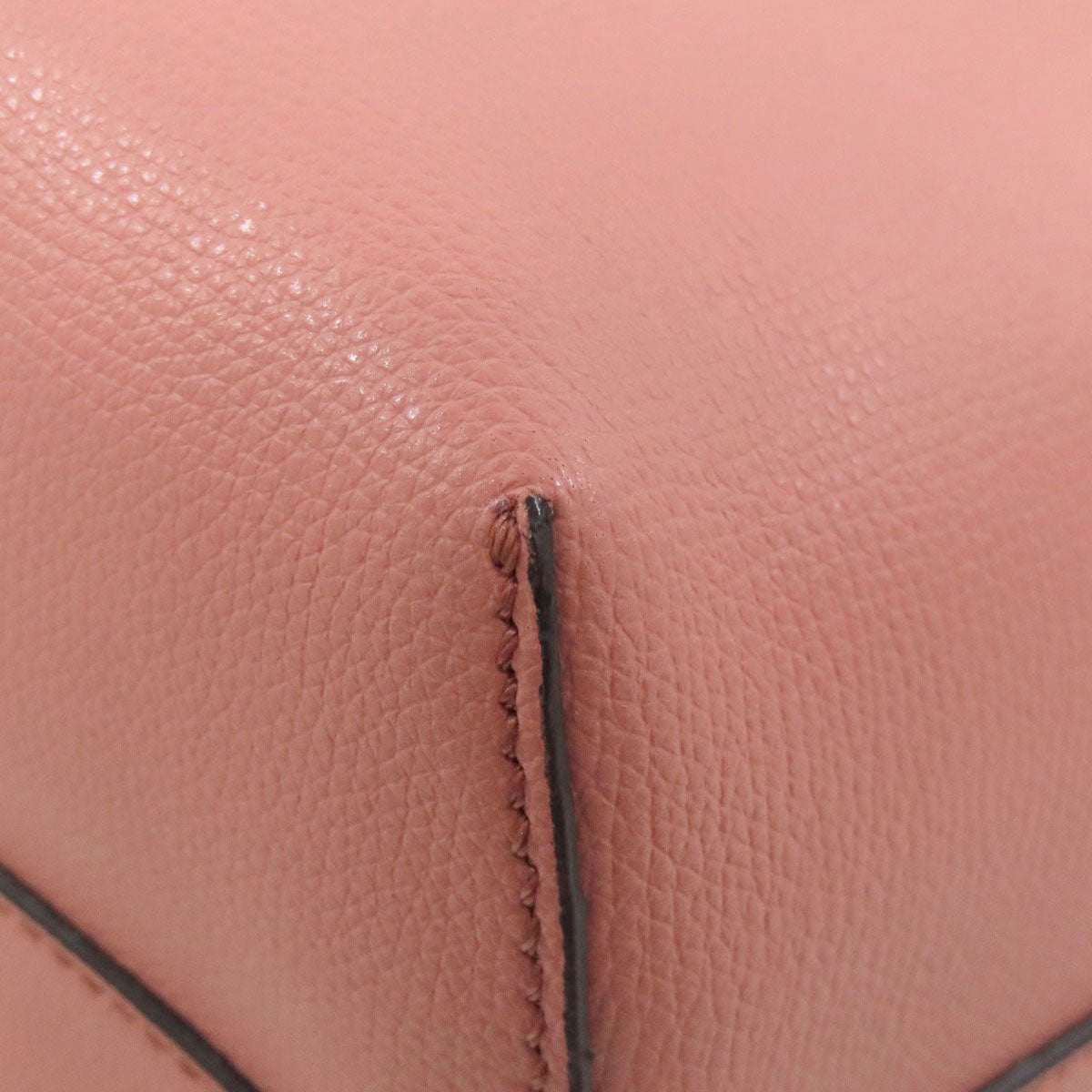 FENDI Tote Bag Calfskin pink F is Fendi