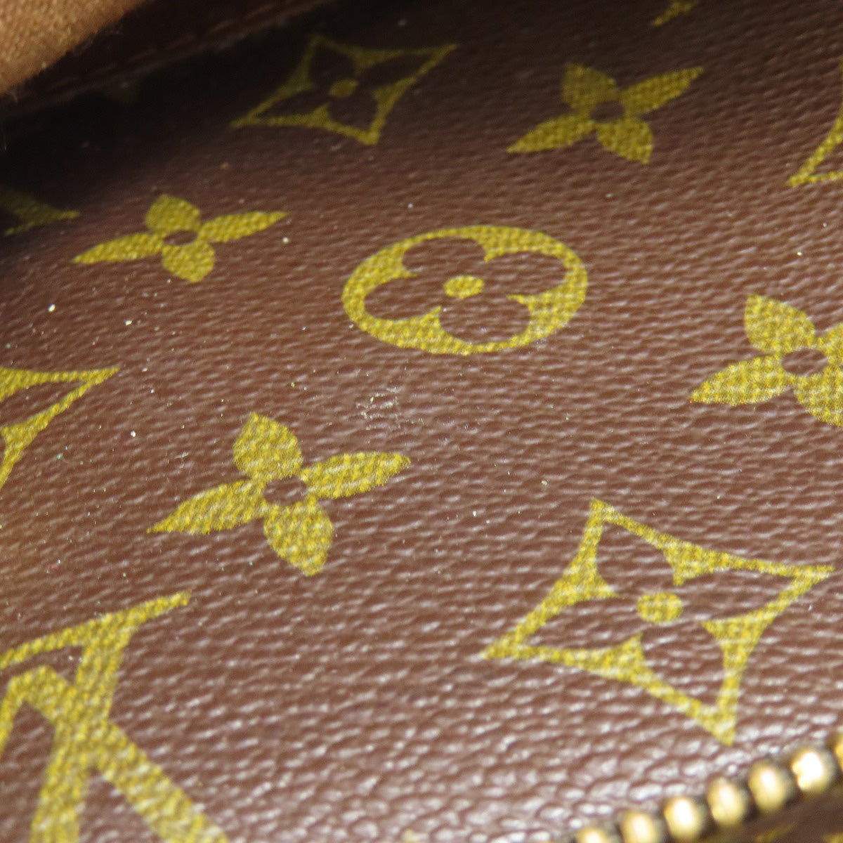 LOUIS VUITTON Backpack M51135 Monogram canvas Brown MontsourisGM Women Used Authentic