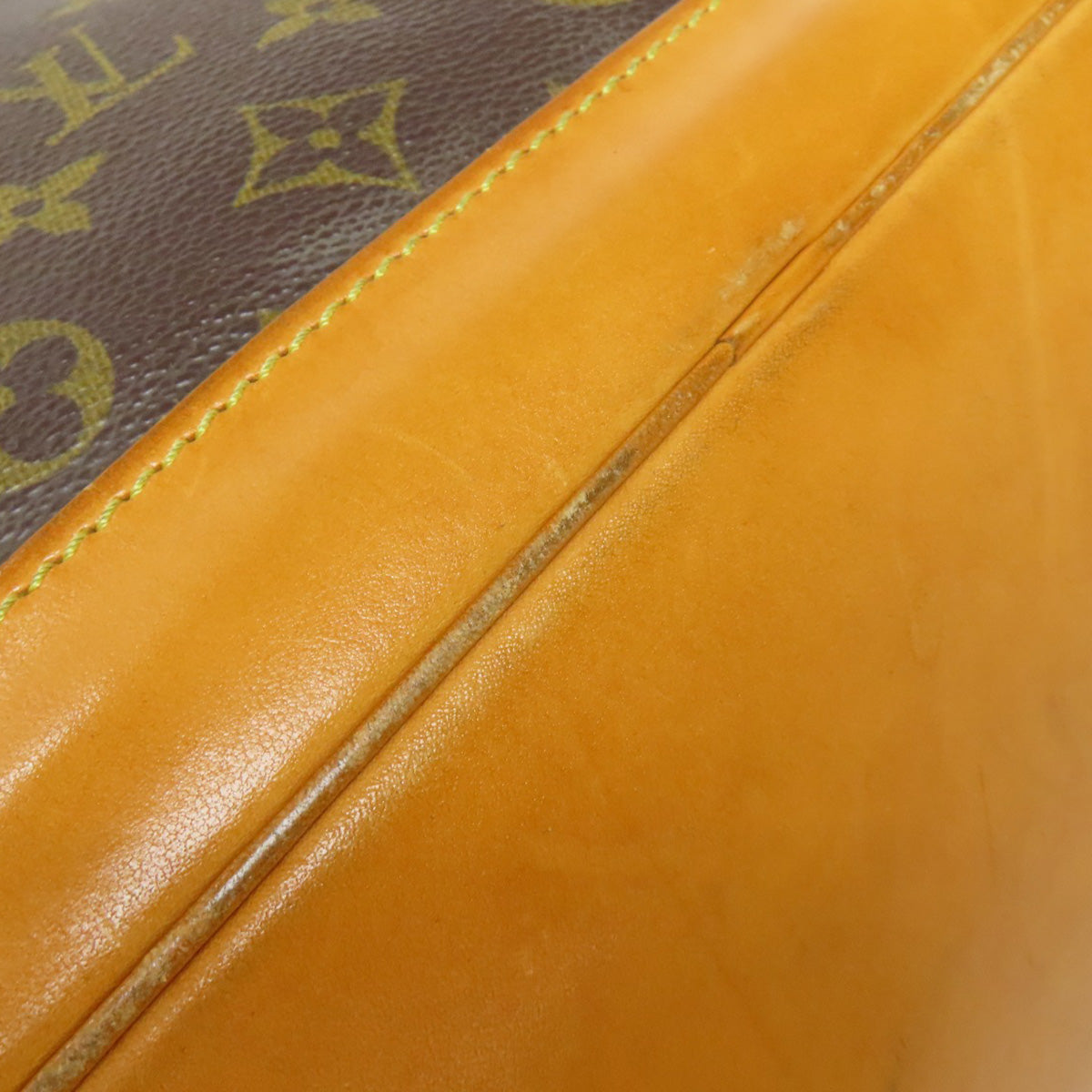 LOUIS VUITTON Backpack M51135 Monogram canvas Brown MontsourisGM Women Used Authentic
