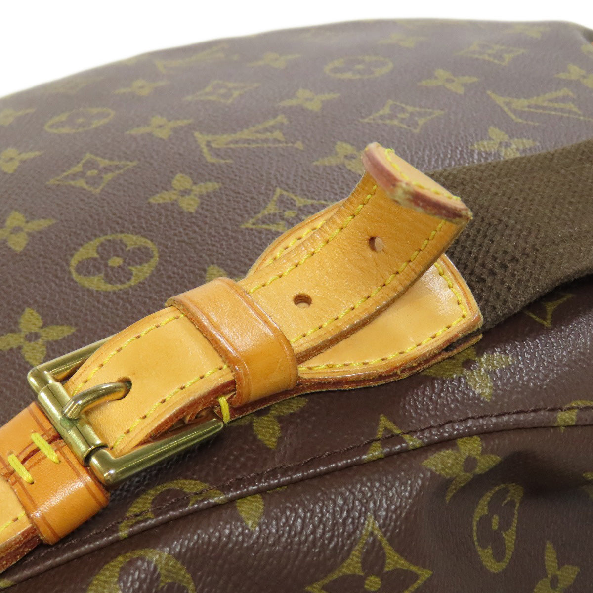 LOUIS VUITTON Backpack M51135 Monogram canvas Brown MontsourisGM Women Used Authentic