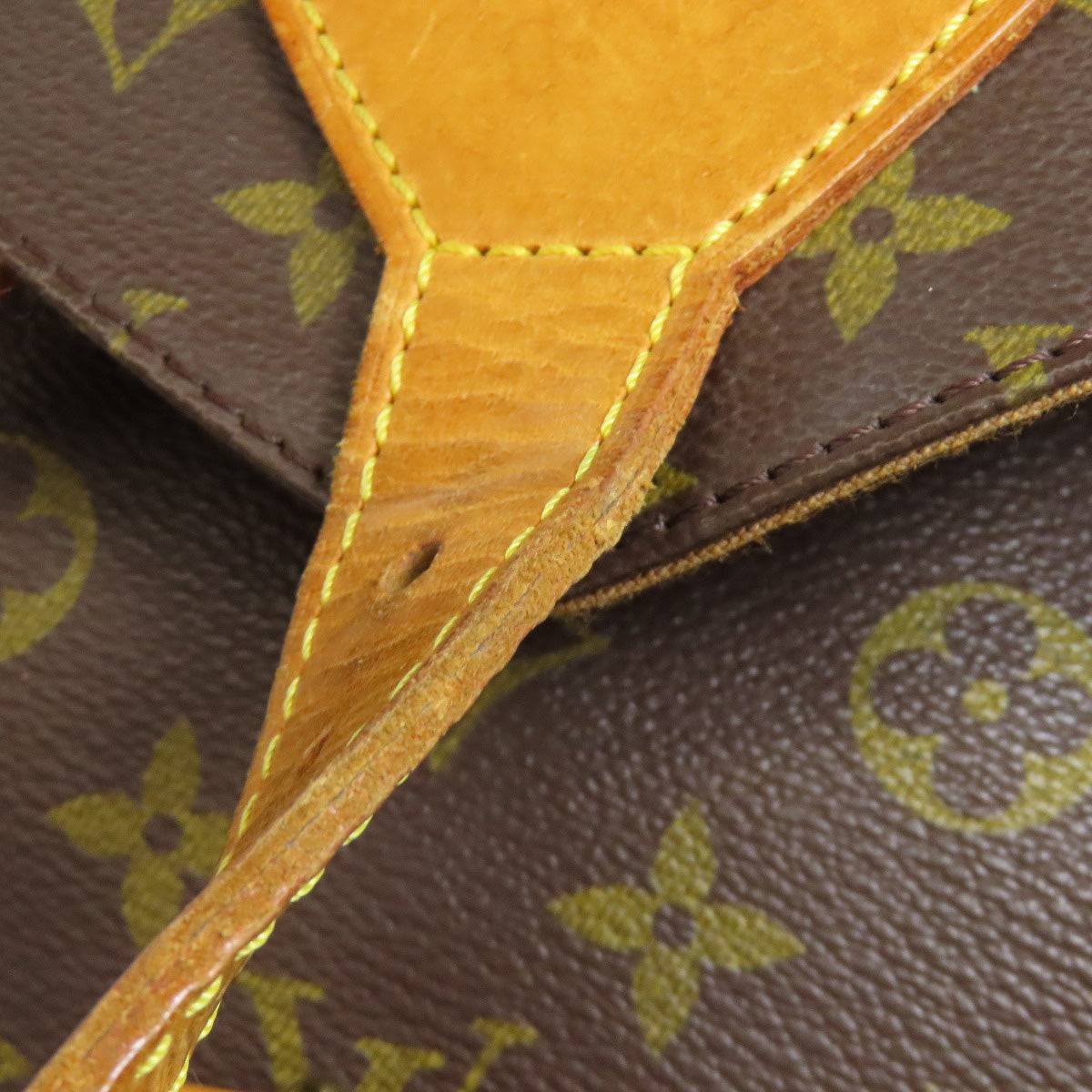 LOUIS VUITTON Backpack M51135 Monogram canvas Brown MontsourisGM Women Used Authentic