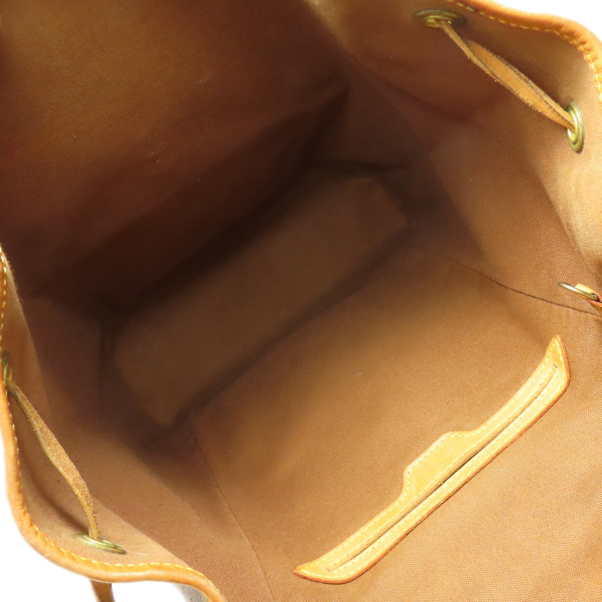 LOUIS VUITTON Backpack M51135 Monogram canvas Brown MontsourisGM Women Used Authentic