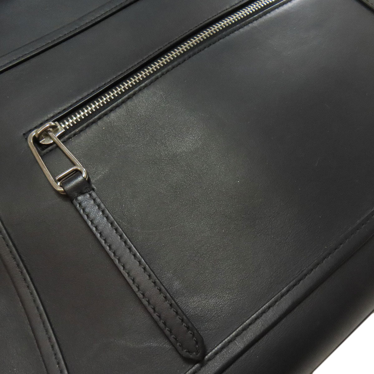 FENDI Handbag 8BH343 Calfskin black Runaway 2WAY Women Used Authentic