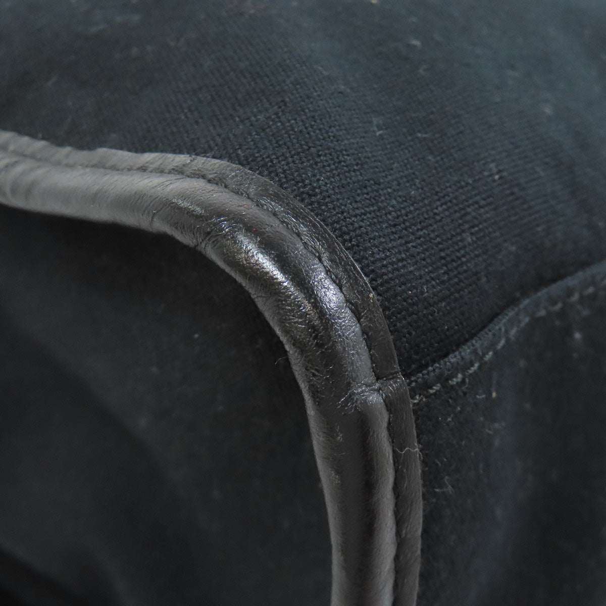 FENDI Tote Bag canvas black logo