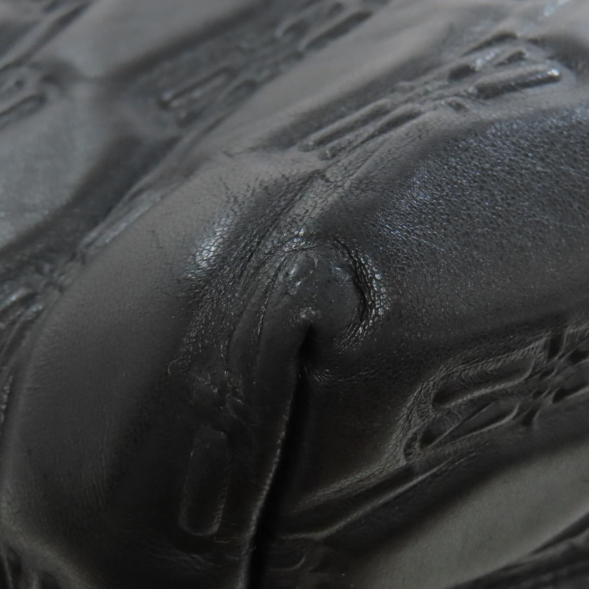 BALENCIAGA Handbag 702699 Calfskin black BB 2WAY Women Used Authentic