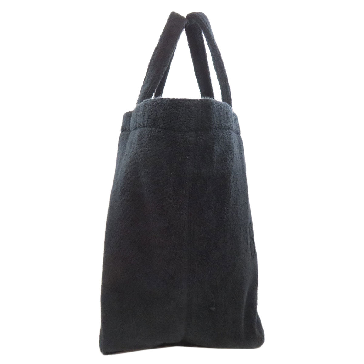 BALENCIAGA Tote Bag 743152 cotton black Jumbo Large Tote Women Used Authentic