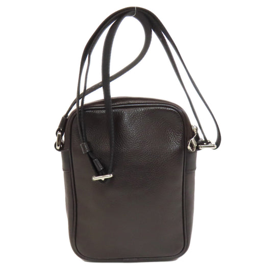 LOEWE Shoulder Bag leather Brown anagram