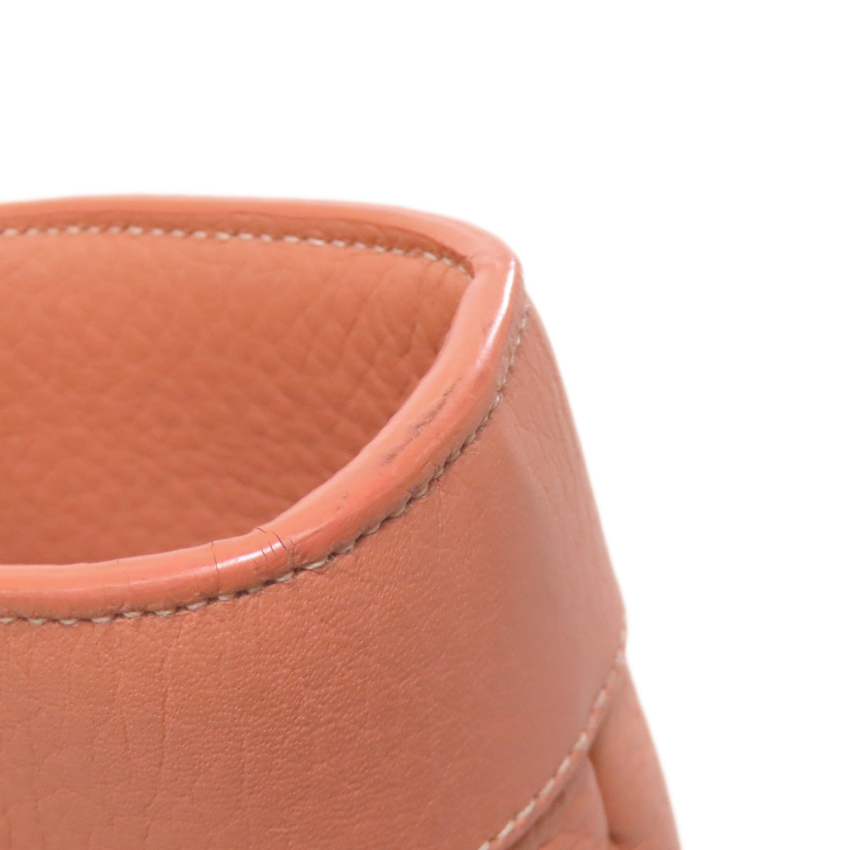 LOEWE Tote Bag leather pink anagram Women Used Authentic