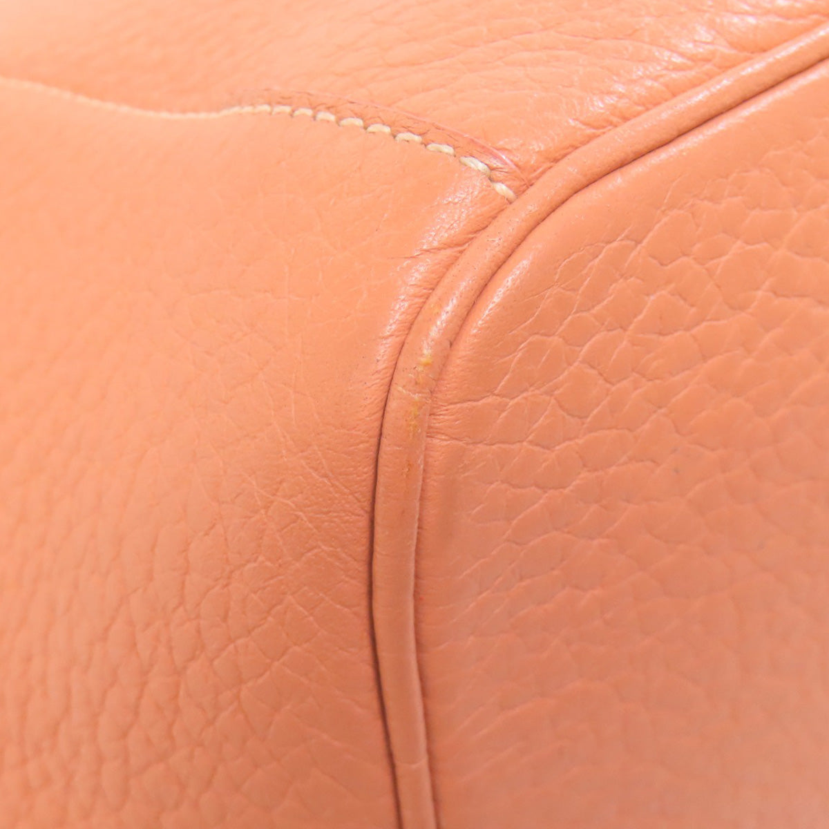 LOEWE Tote Bag leather pink anagram Women Used Authentic