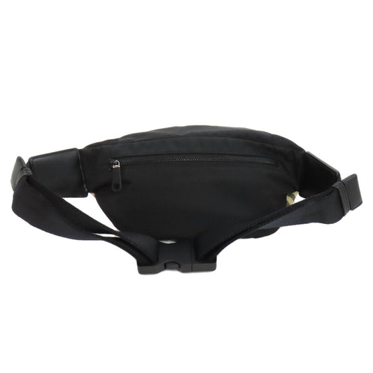 BURBERRY Hip bag Nylon beige Nova Check Women Used Authentic