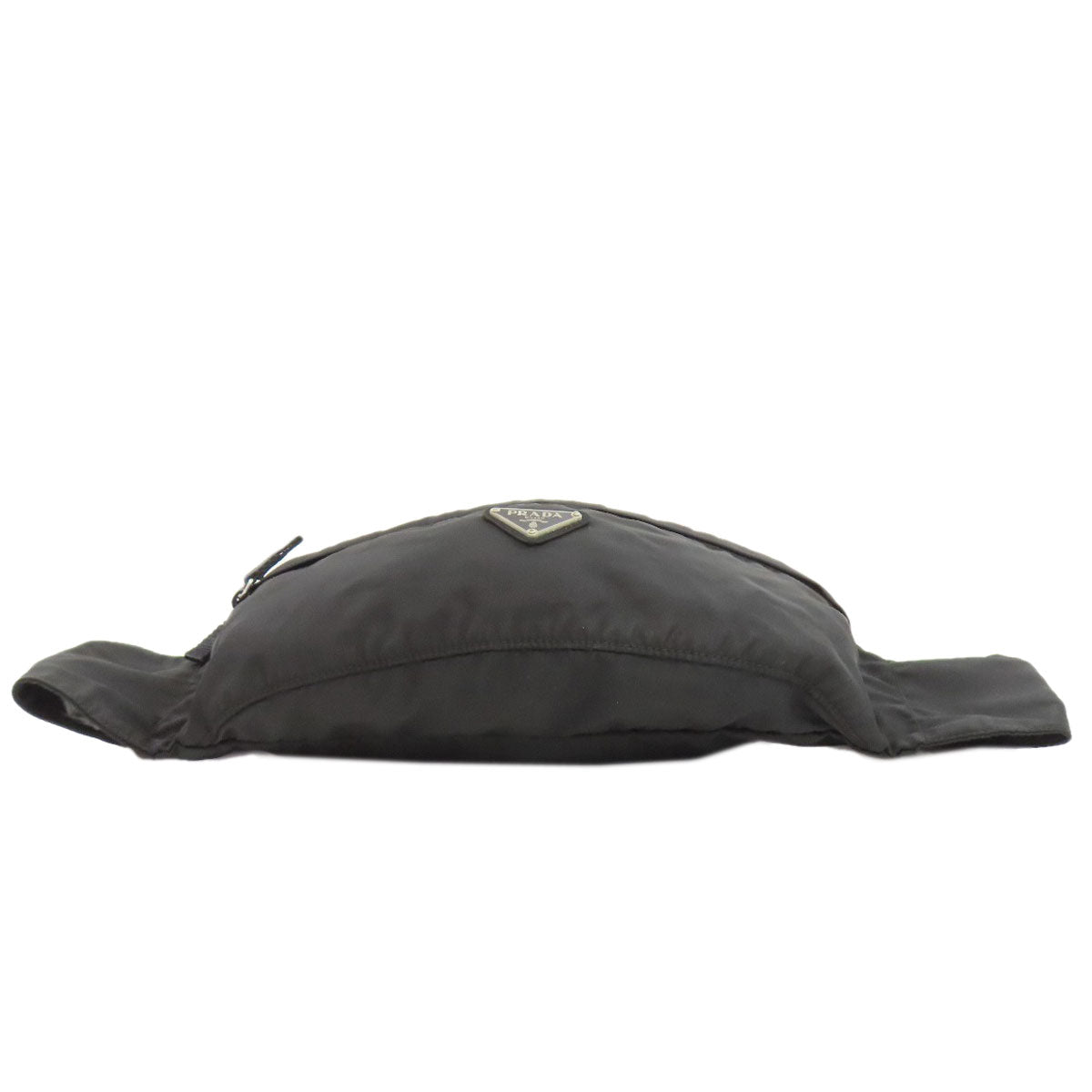 PRADA Hip bag Nylon black logoMetal