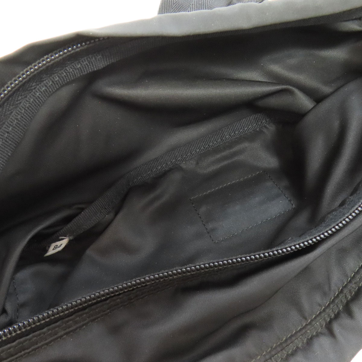 PRADA Hip bag Nylon black logoMetal