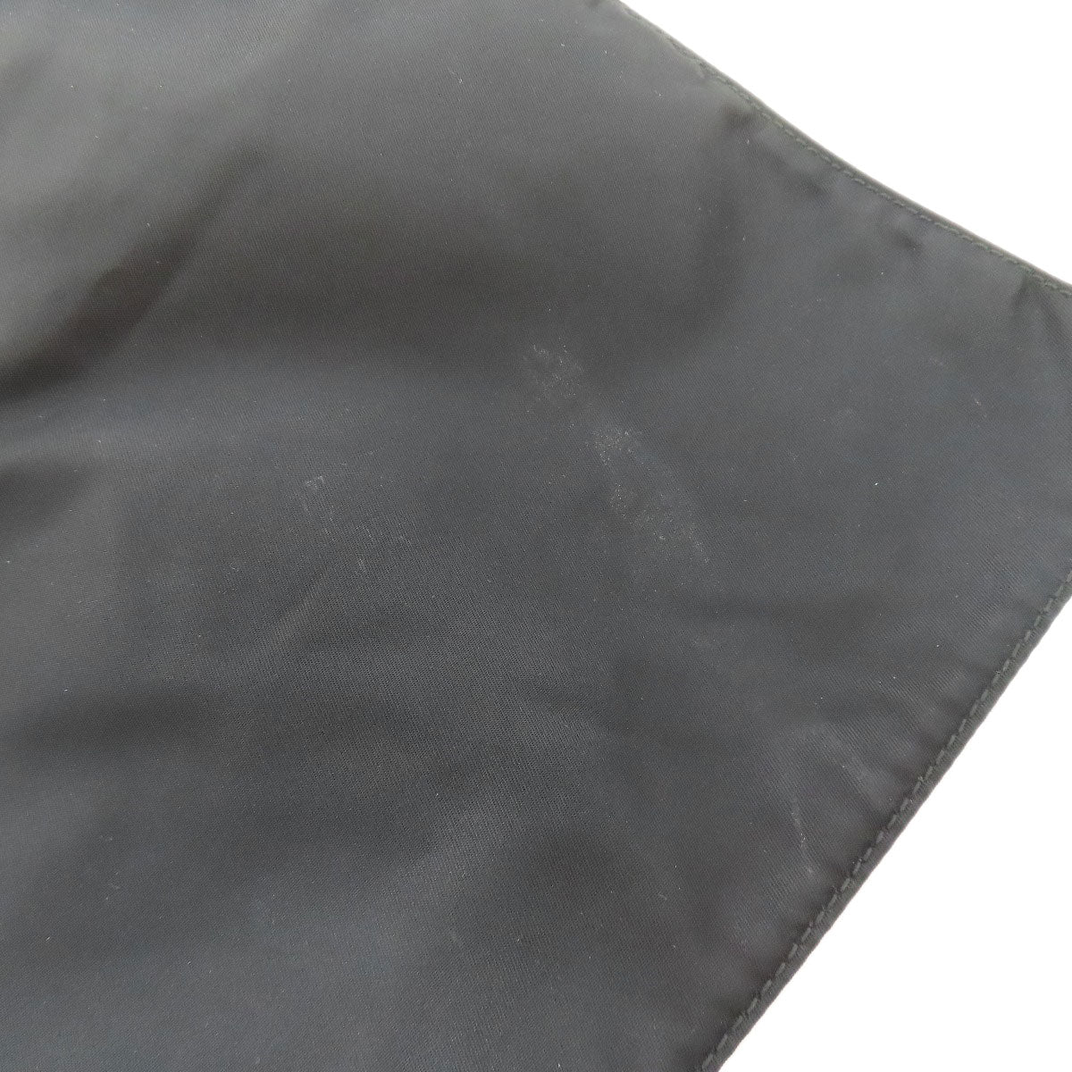 PRADA Shoulder Bag Nylon black Long shoulder Women Used Authentic