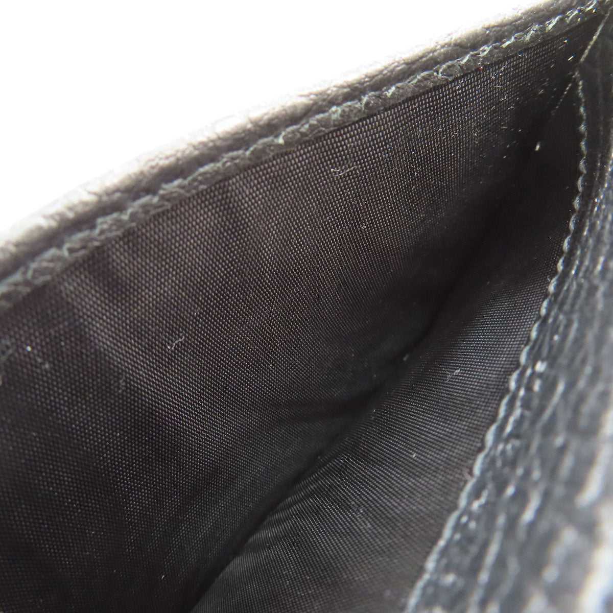 GUCCI Coin case 574804 leather black GG Marmont Double G Women Used Authentic