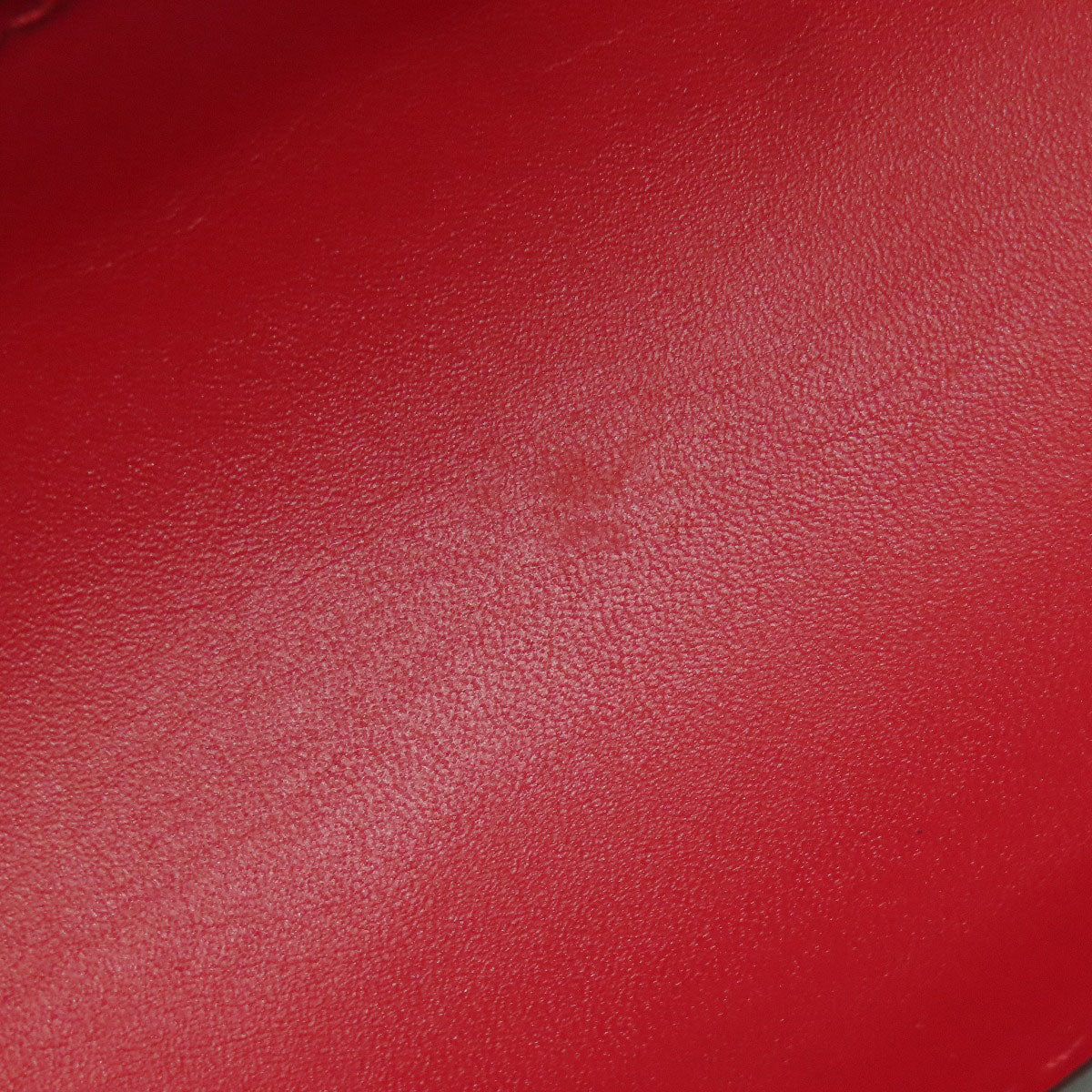 GUCCI Shoulder Bag 421882 Calfskin Red Silvi