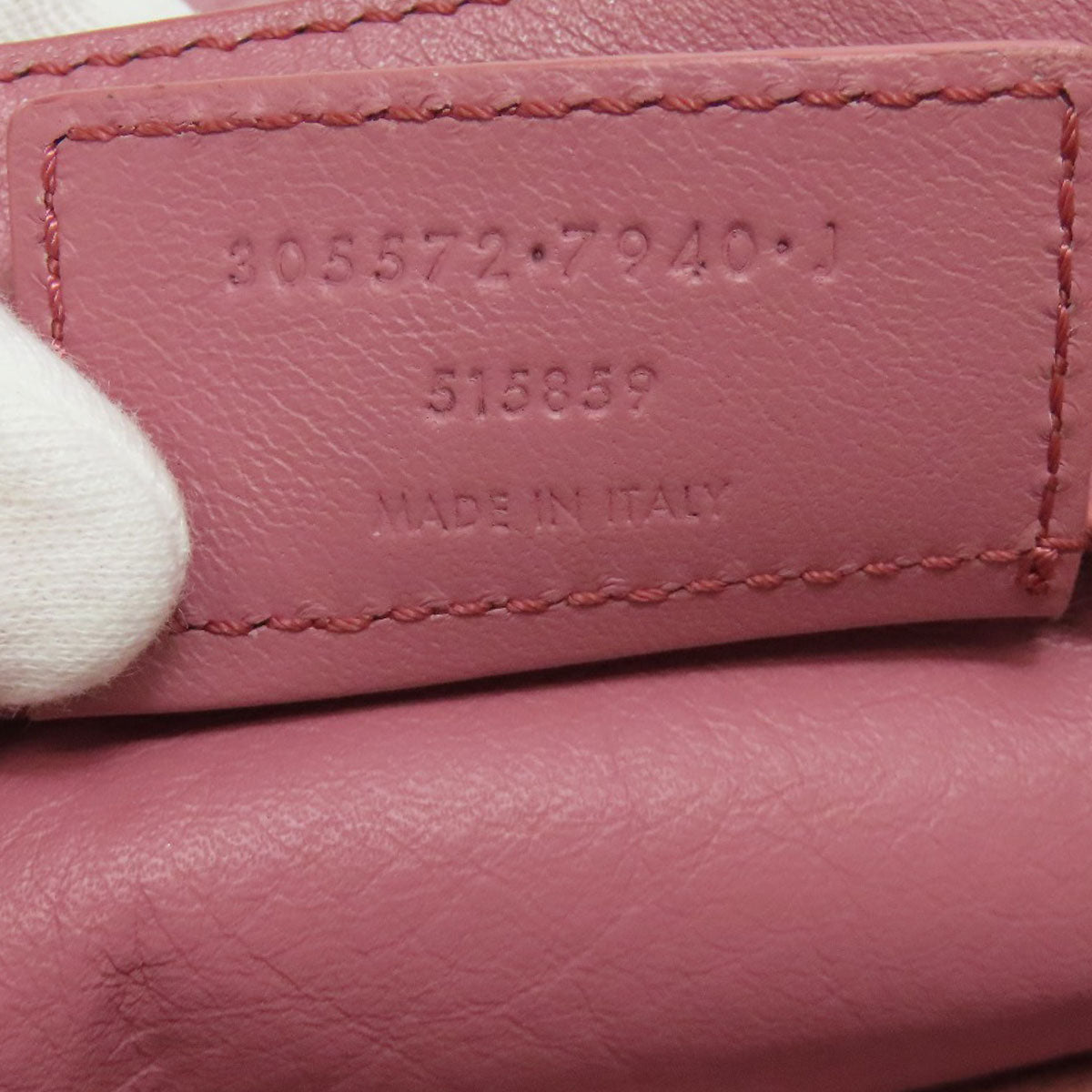 BALENCIAGA Handbag 305572 Calfskin pink Paper Bag Mini 2WAY