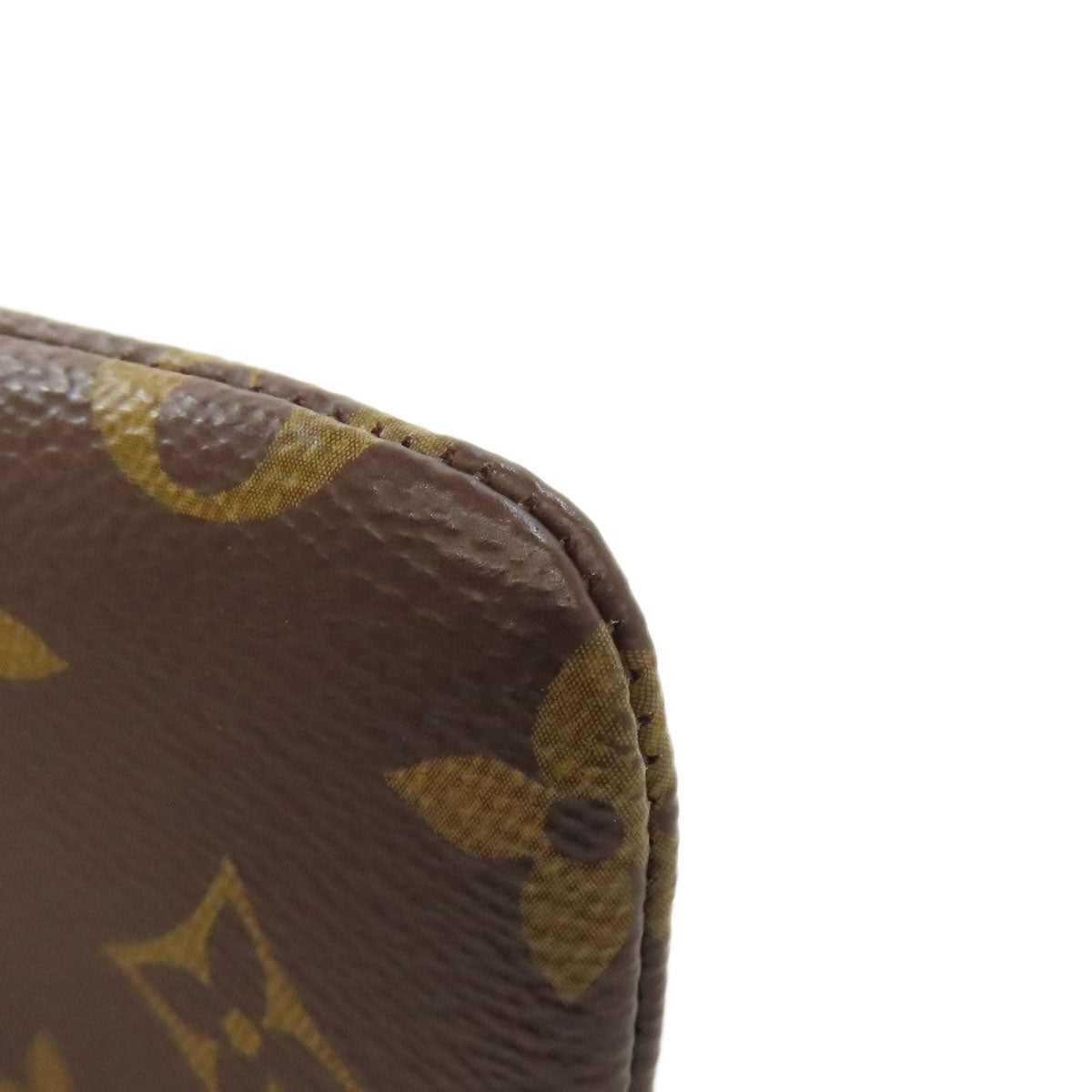 LOUIS VUITTON Coin case M62650 Monogram canvas Brown Pochette Kle Women(Unisex) Used Authentic