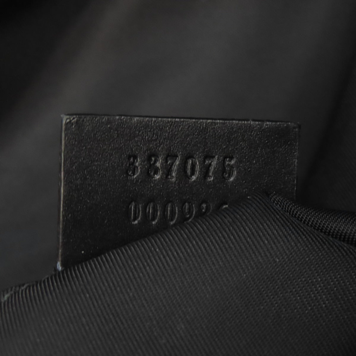 GUCCI Backpack 337075 canvas black Sherry line