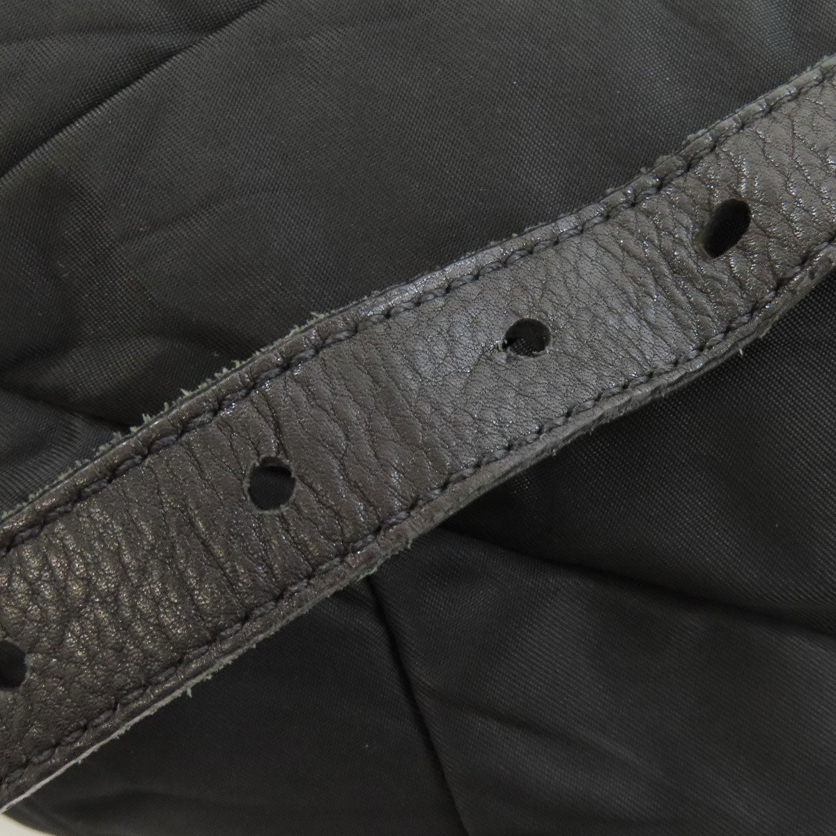 PRADA Handbag Nylon black 2WAY