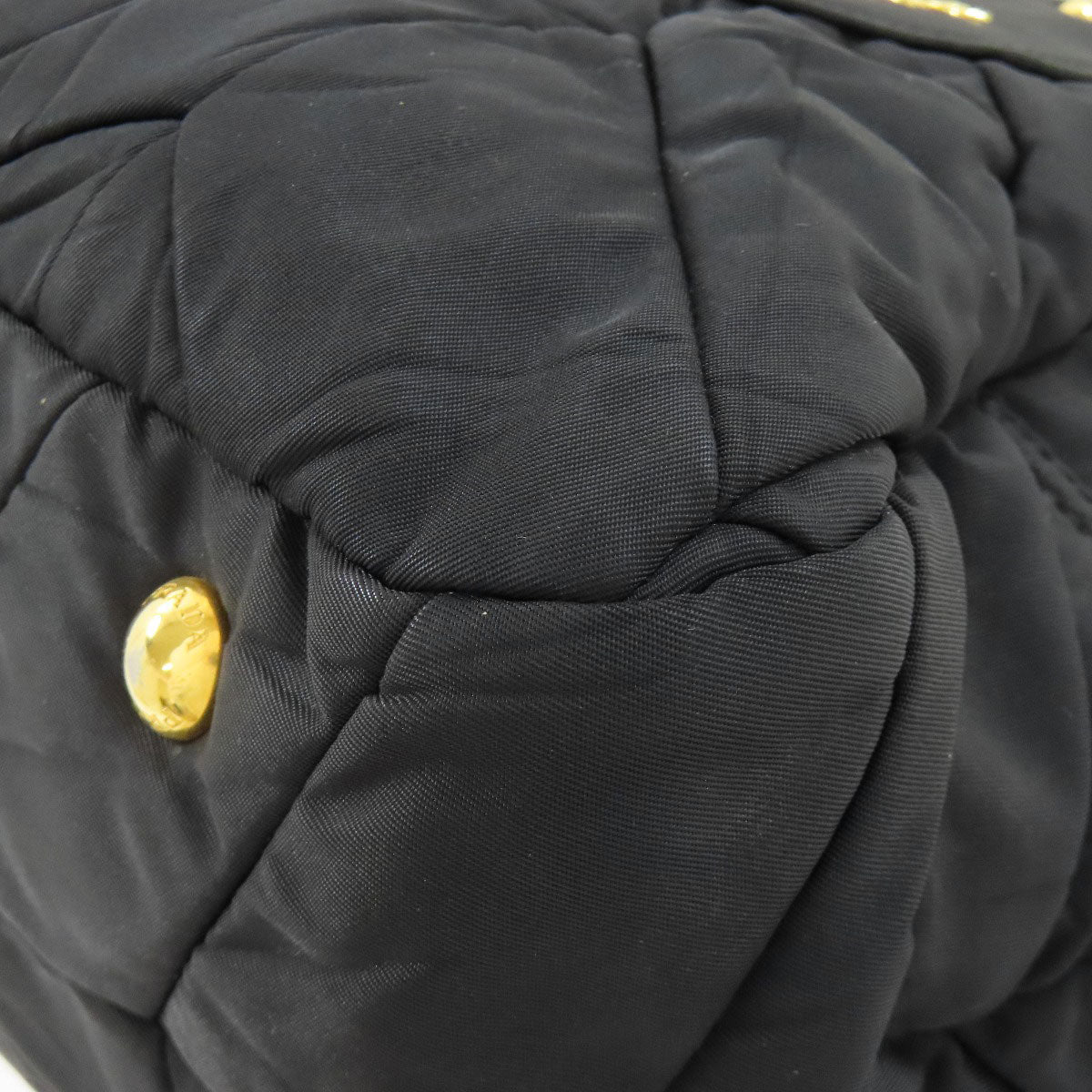 PRADA Handbag Nylon black 2WAY