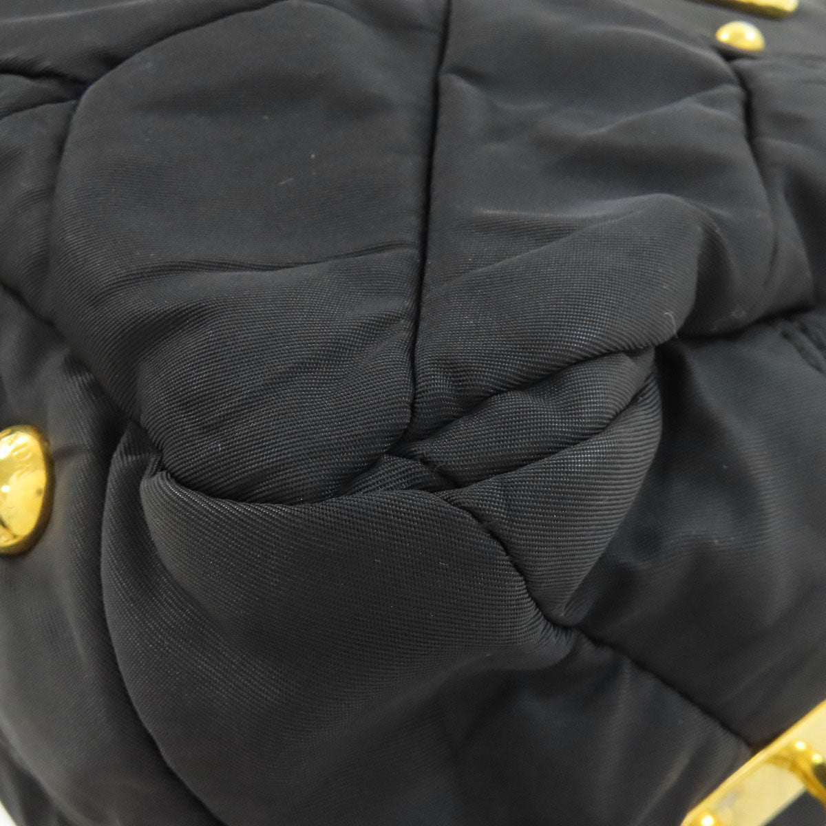 PRADA Handbag Nylon black 2WAY