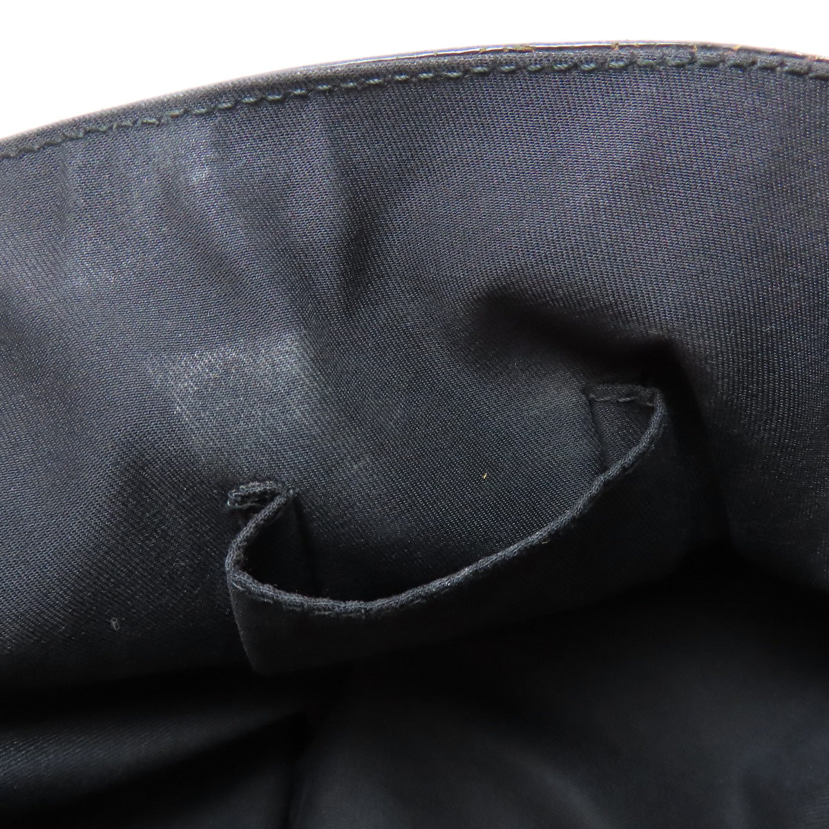 GUCCI Handbag 130734 canvas black GG 2WAY