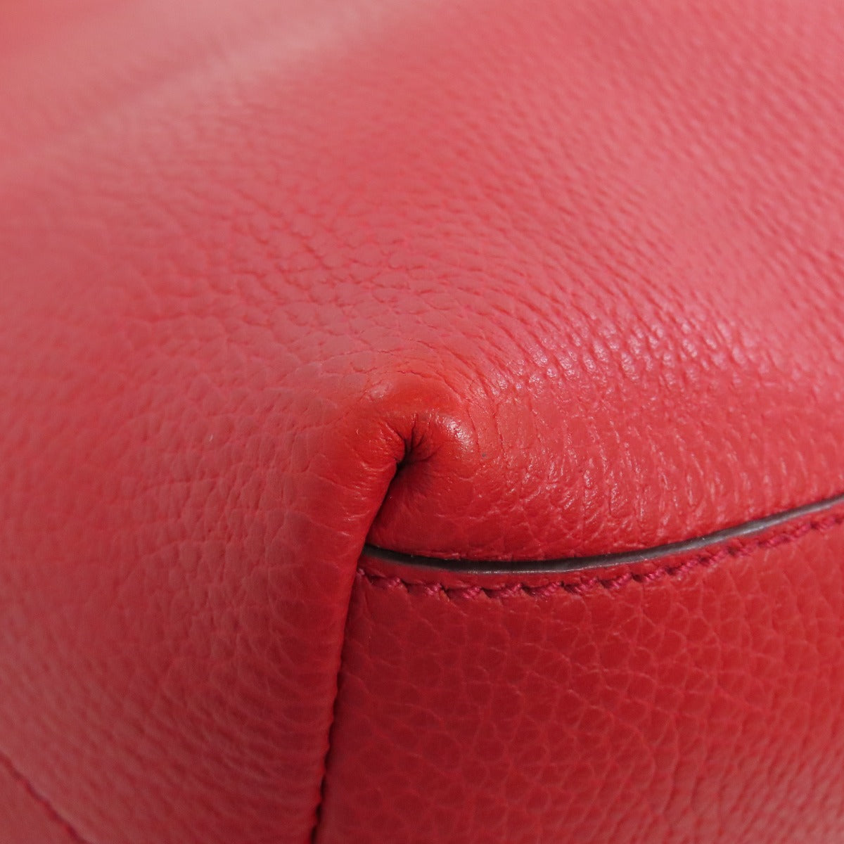 GUCCI Handbag 449711 leather Red Interlocking G outlet