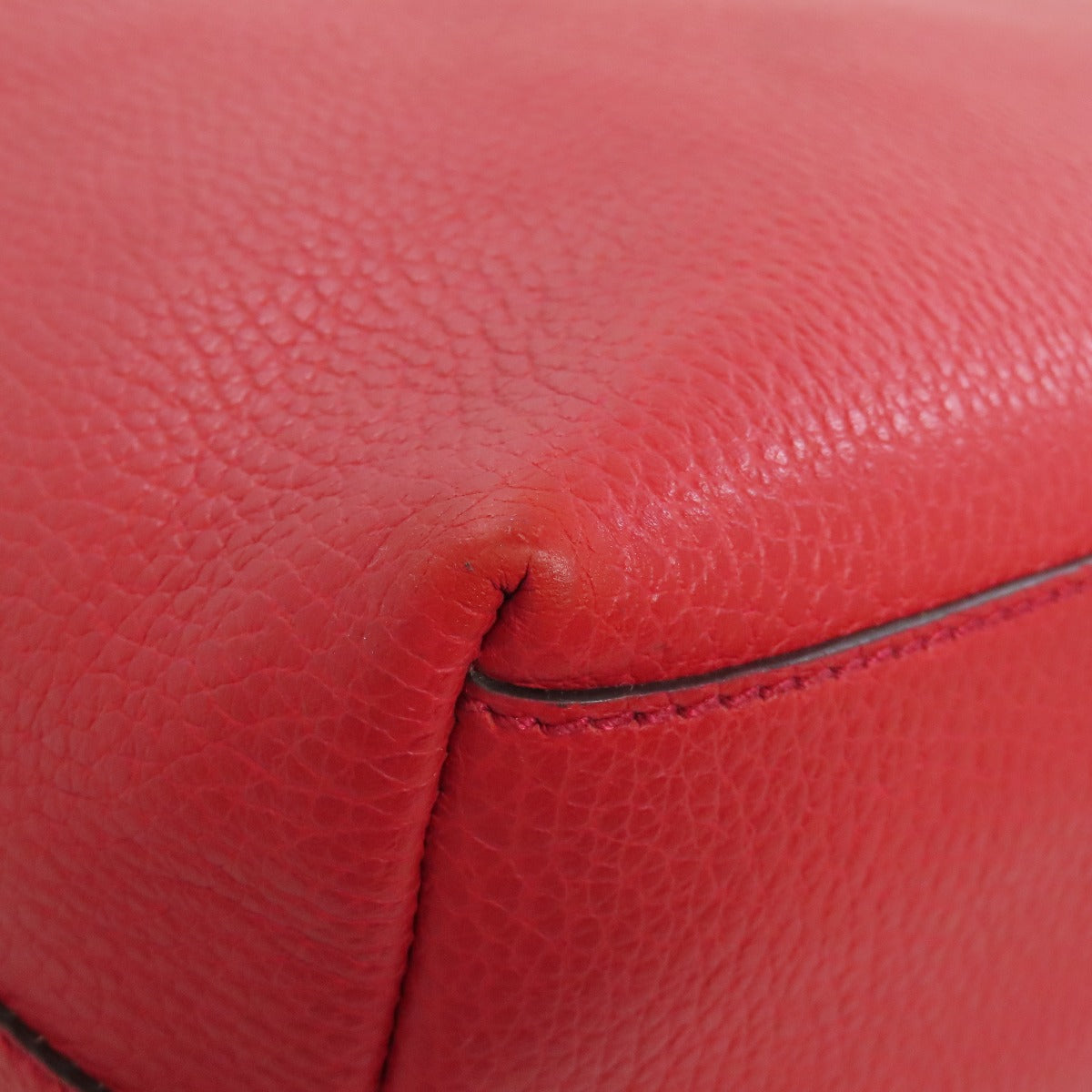GUCCI Handbag 449711 leather Red Interlocking G outlet