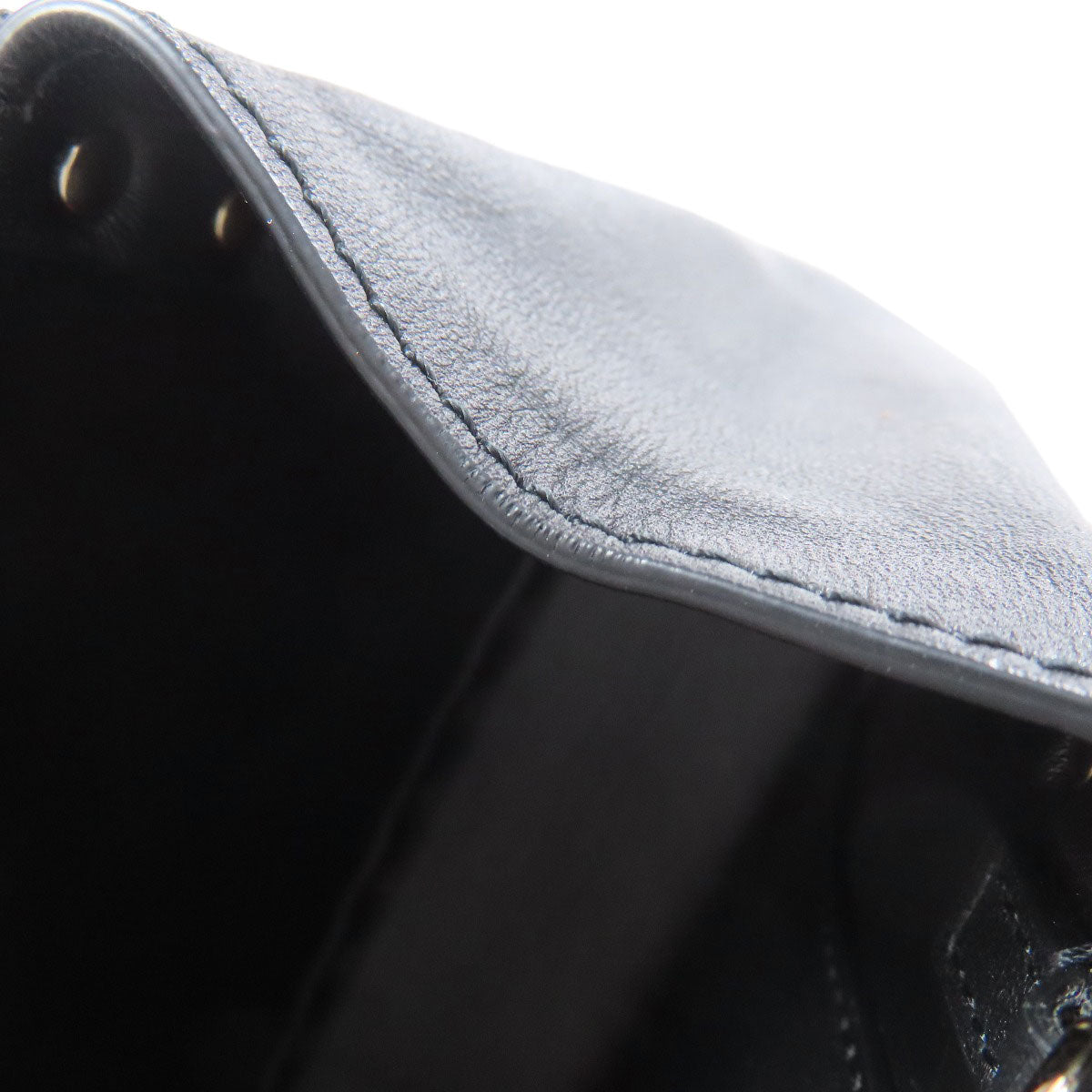 VALENTINO Shoulder Bag leather black Studs
