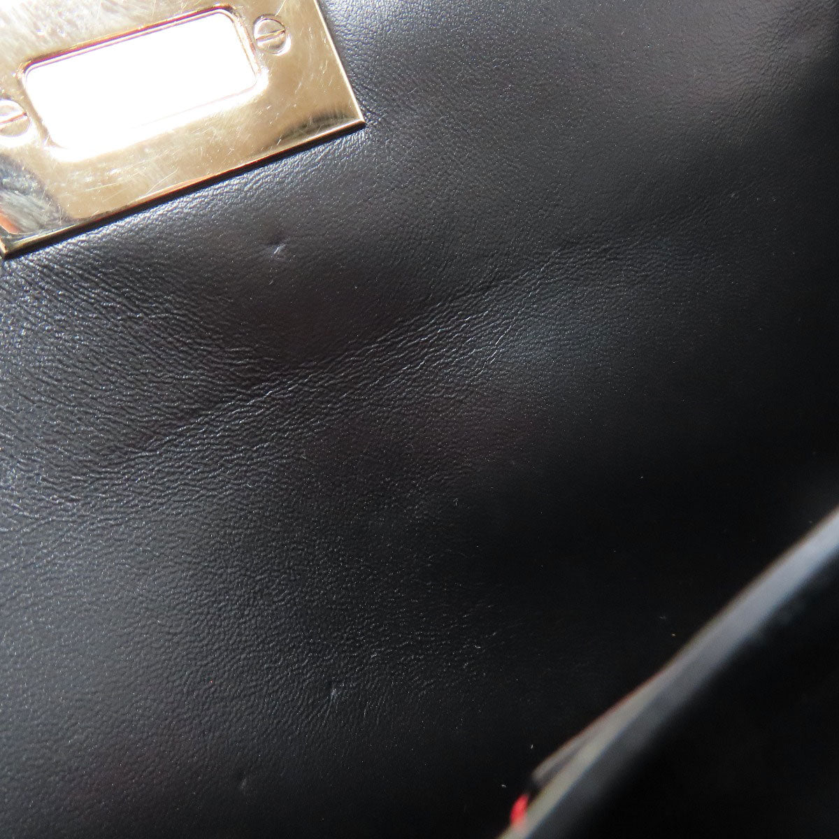 VALENTINO Shoulder Bag leather black Studs