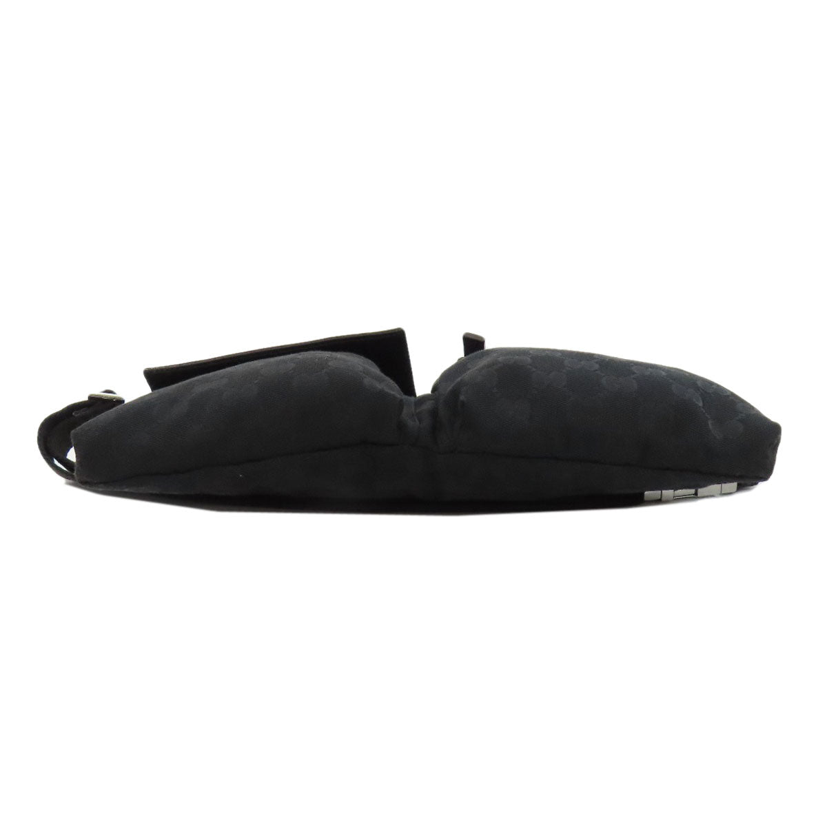 GUCCI Sling bag 28566 canvas black GG pattern