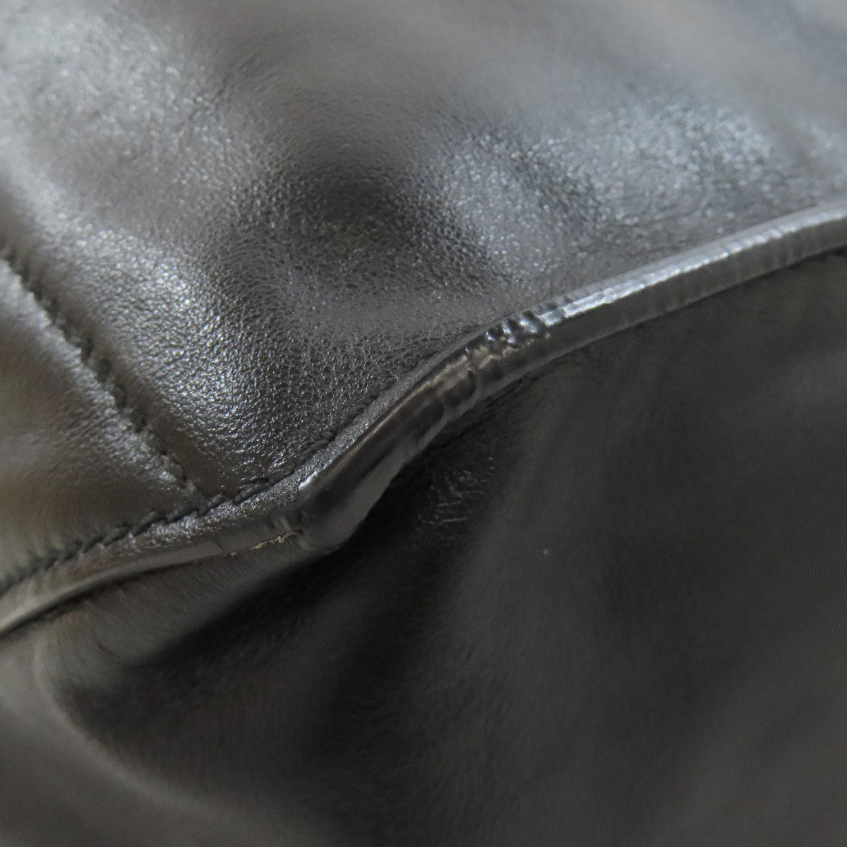PRADA Tote Bag 1BG002 Calfskin black logo