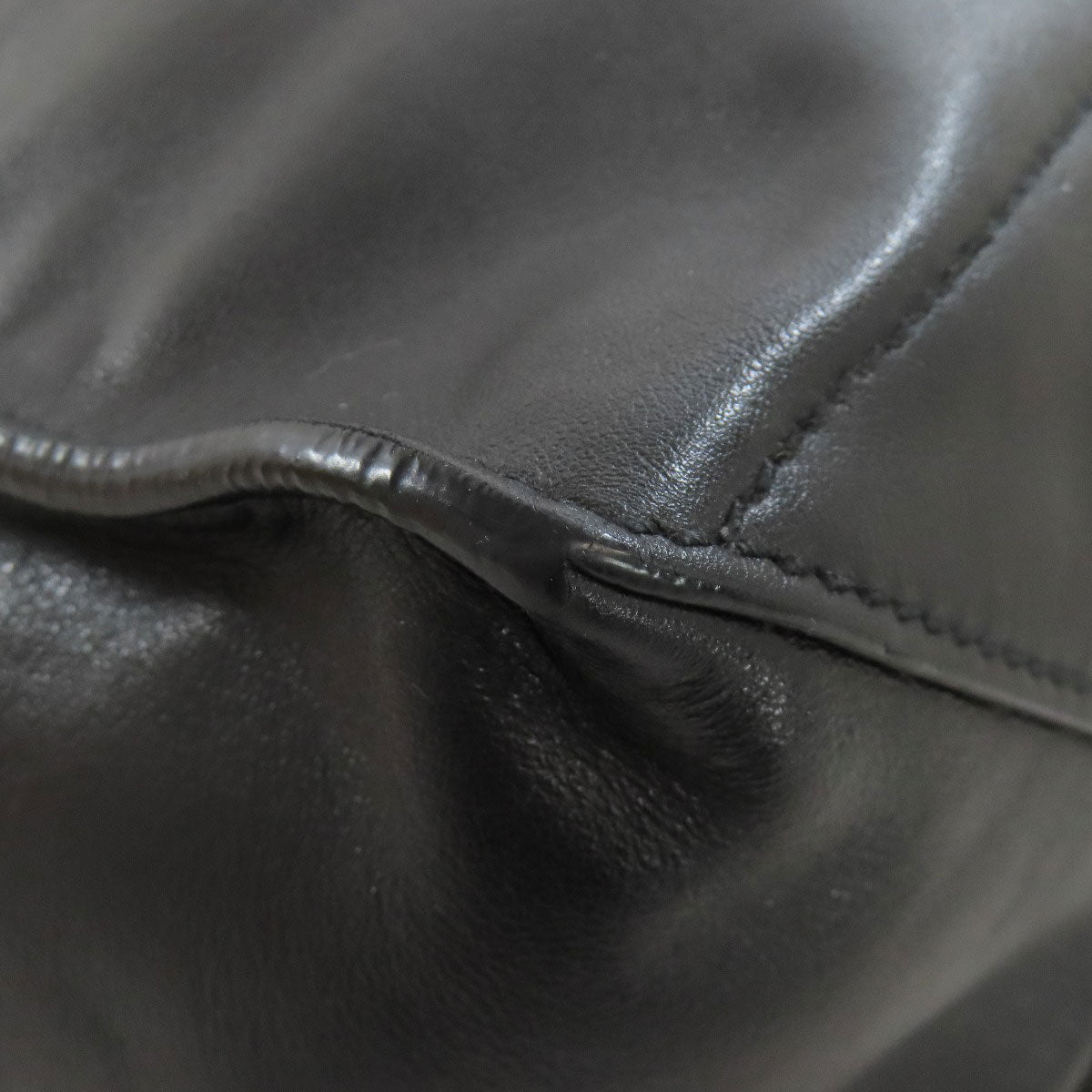 PRADA Tote Bag 1BG002 Calfskin black logo