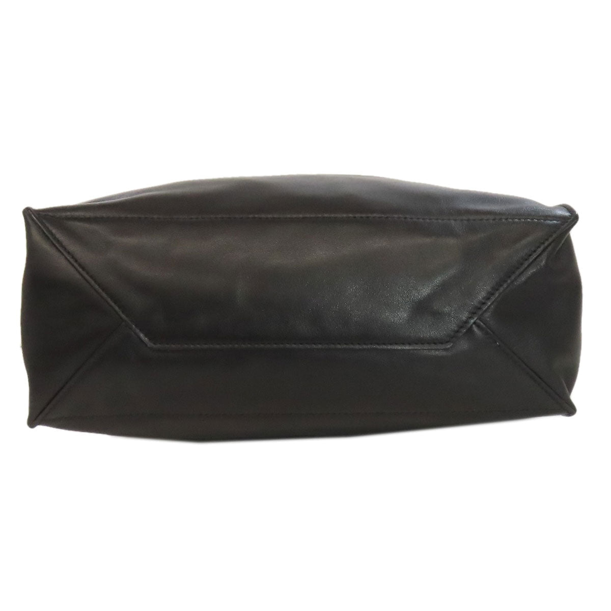 PRADA Tote Bag 1BG002 Calfskin black logo
