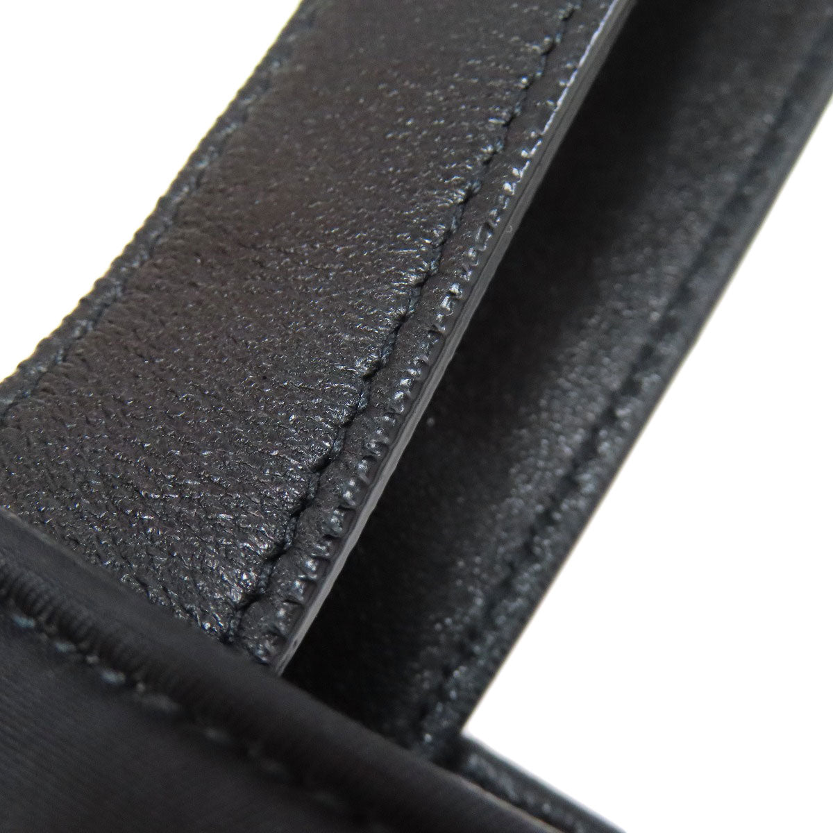 SAINT LAURENT Tote Bag Nylon black logo Women Used Authentic