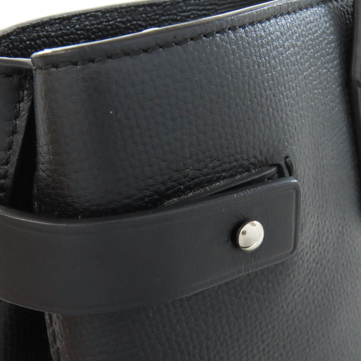 BURBERRY Handbag leather black 2WAY