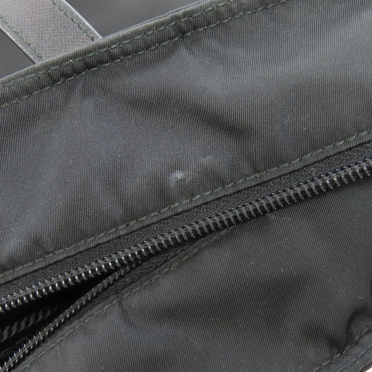 PRADA Tote Bag Nylon black logoMetal 2WAY