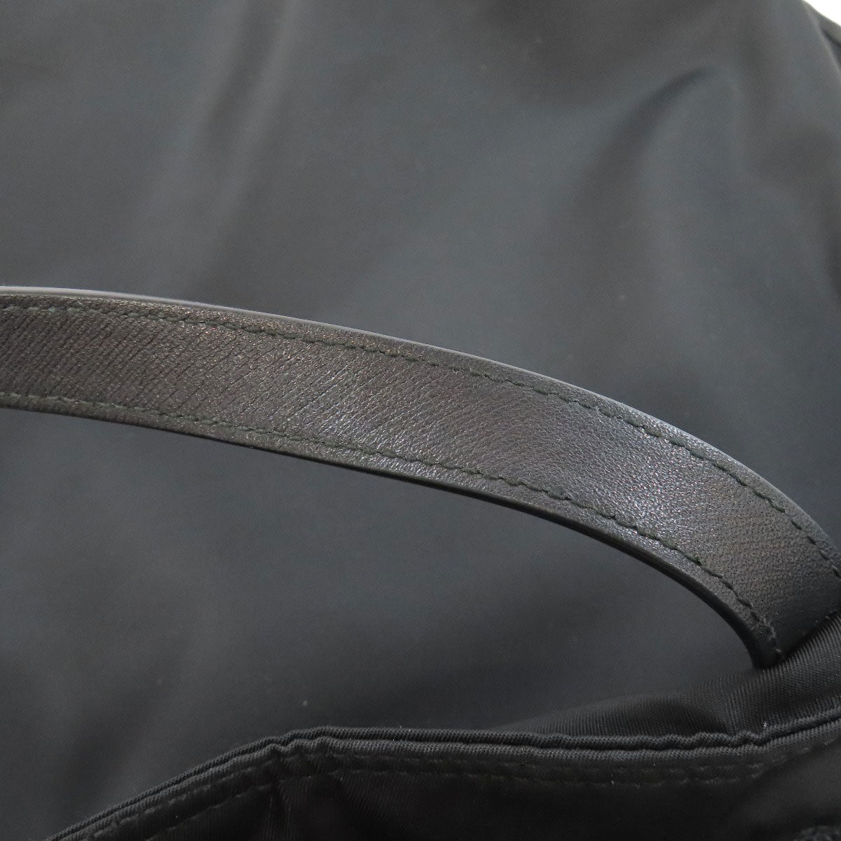 PRADA Tote Bag Nylon black logoMetal 2WAY