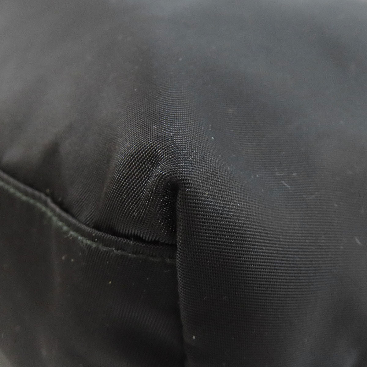 PRADA Tote Bag Nylon black logoMetal 2WAY