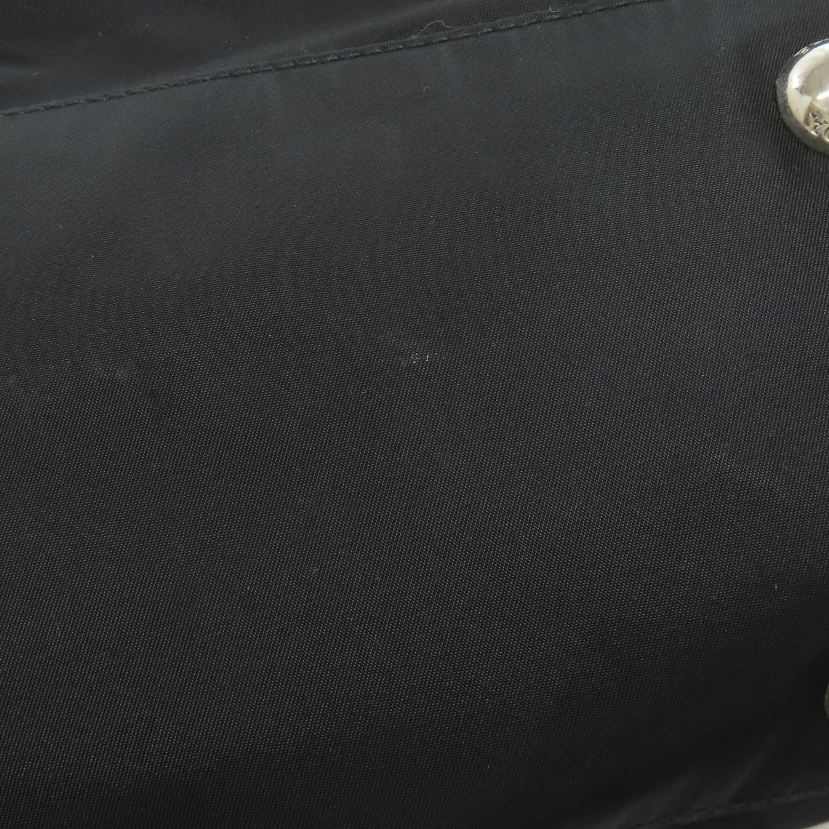 PRADA Tote Bag Nylon black logoMetal Women Used Authentic