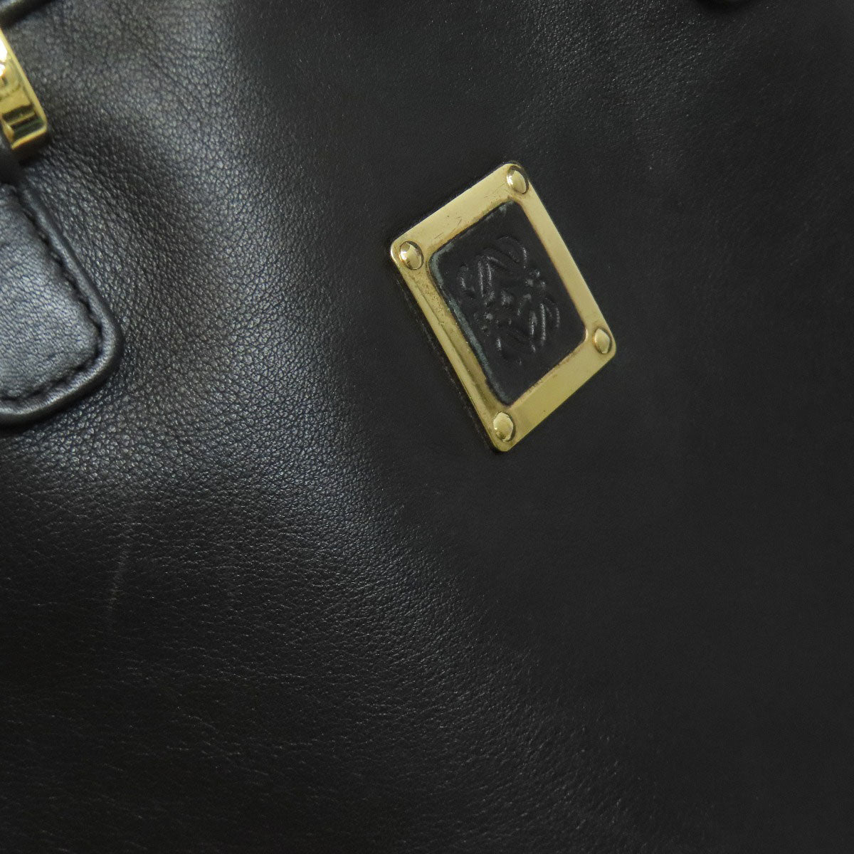 LOEWE Boston Duffel bag leather black Amazonas