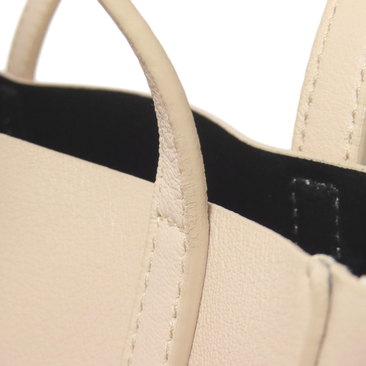 BALENCIAGA Handbag 551815 Calfskin beige Everyday Tote 2WAY Women Used Authentic