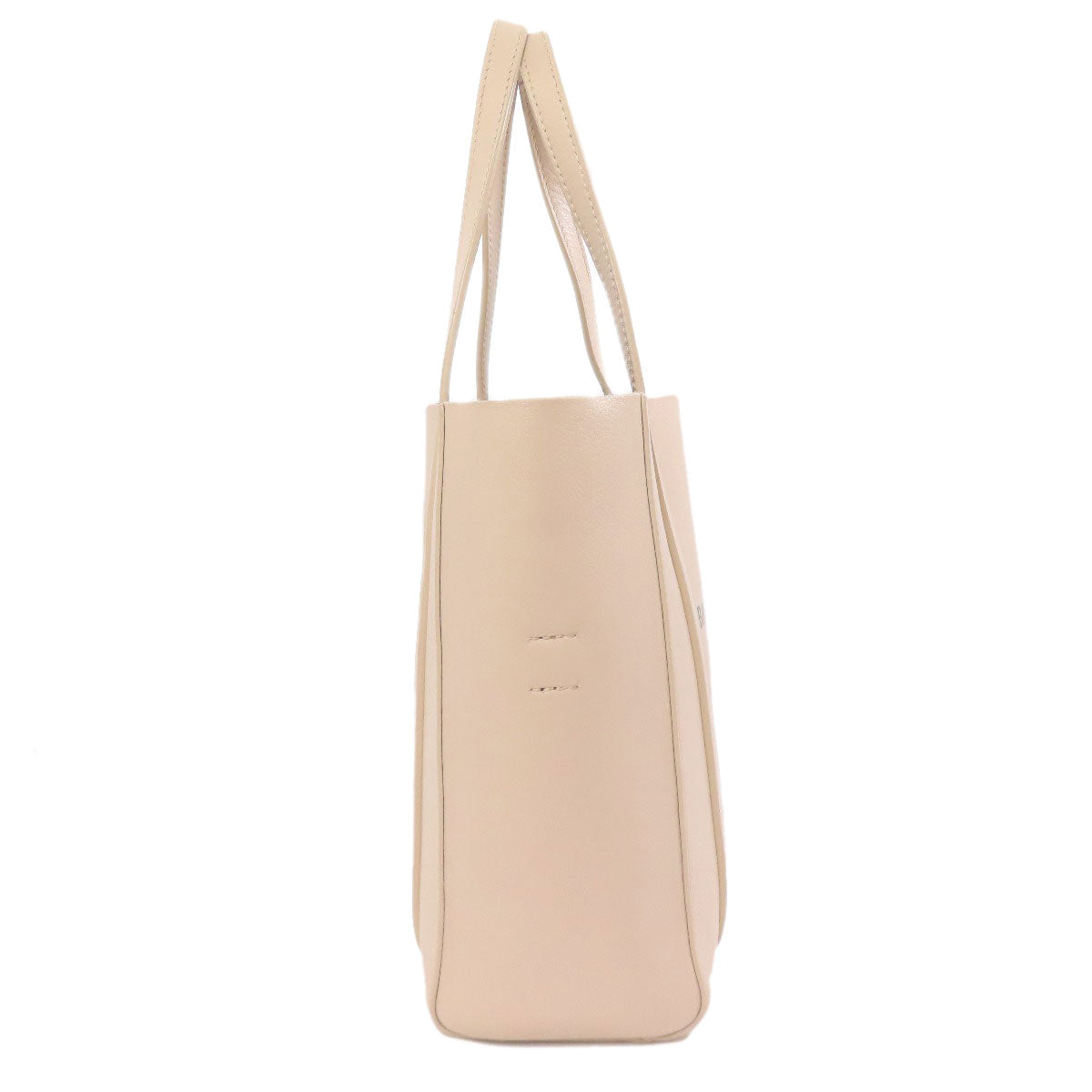 BALENCIAGA Handbag 551815 Calfskin beige Everyday Tote 2WAY Women Used Authentic