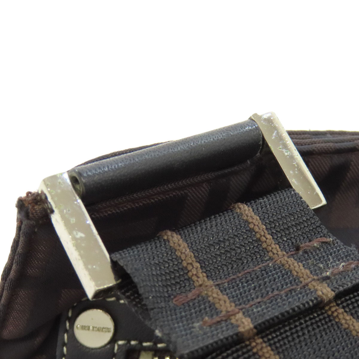Givenchy Shoulder Bag Nylon Brown 4G all-over pattern