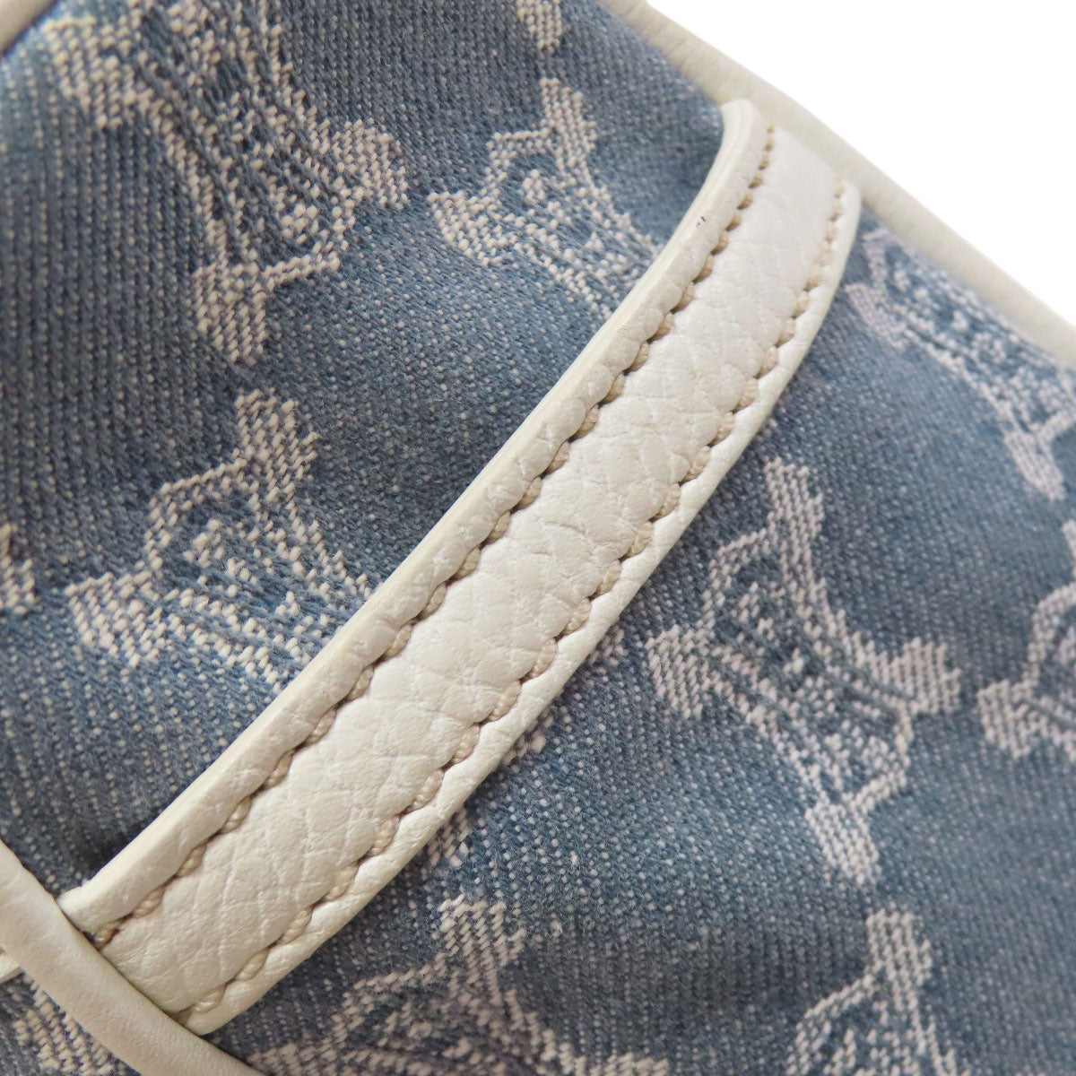 CELINE Handbag canvas blue Boogie bag