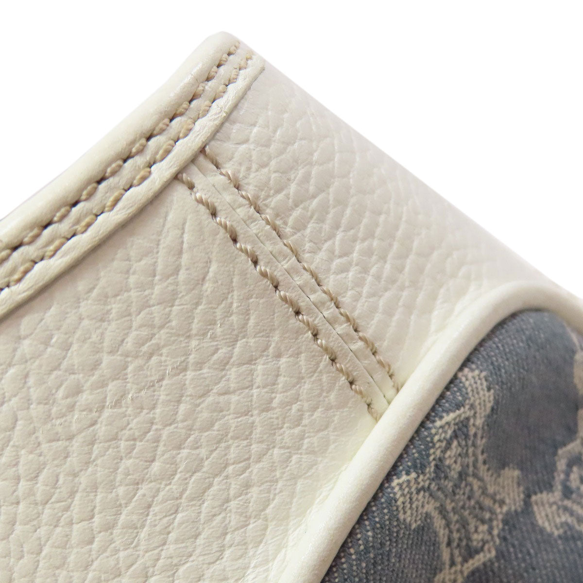 CELINE Handbag canvas blue Boogie bag