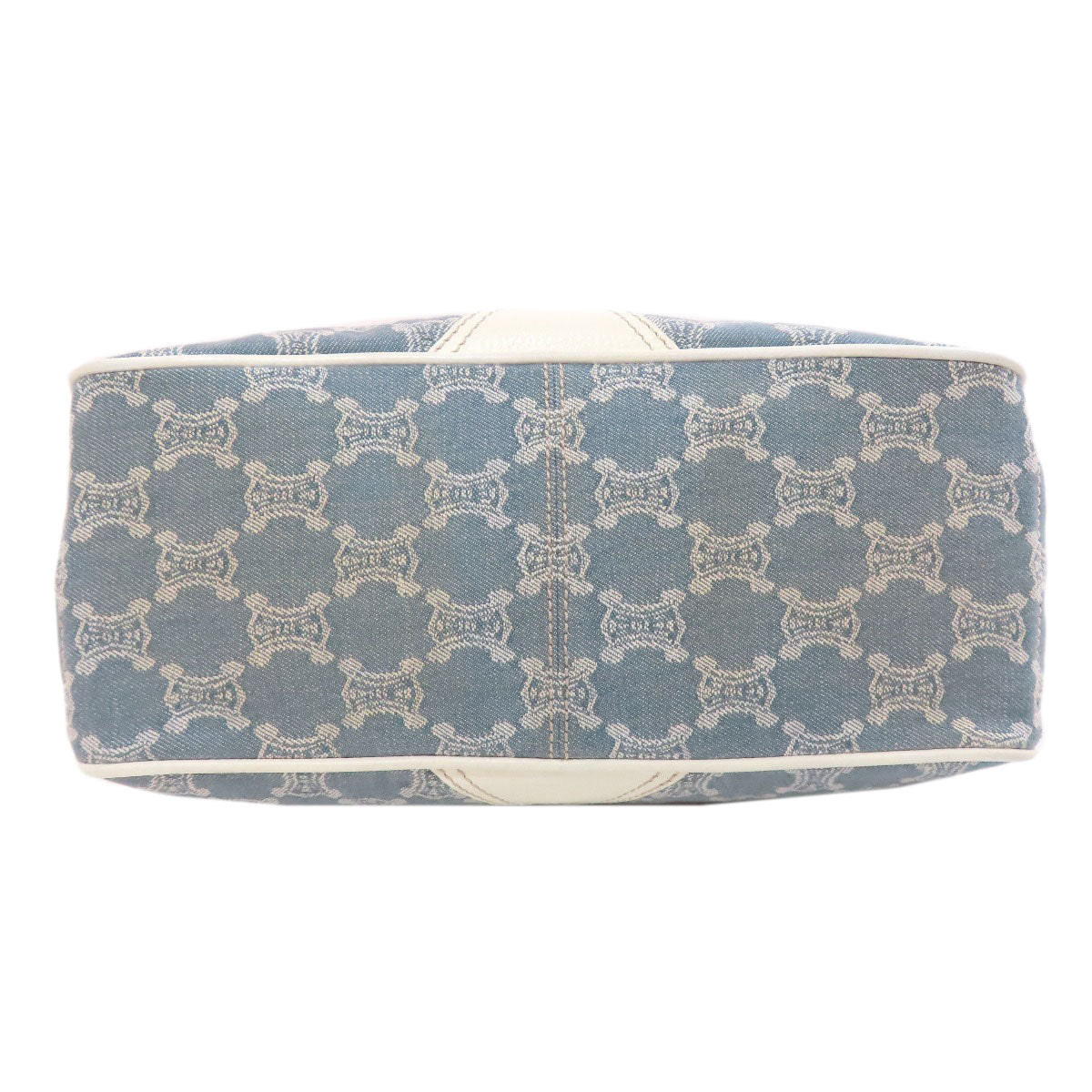 CELINE Handbag canvas blue Boogie bag